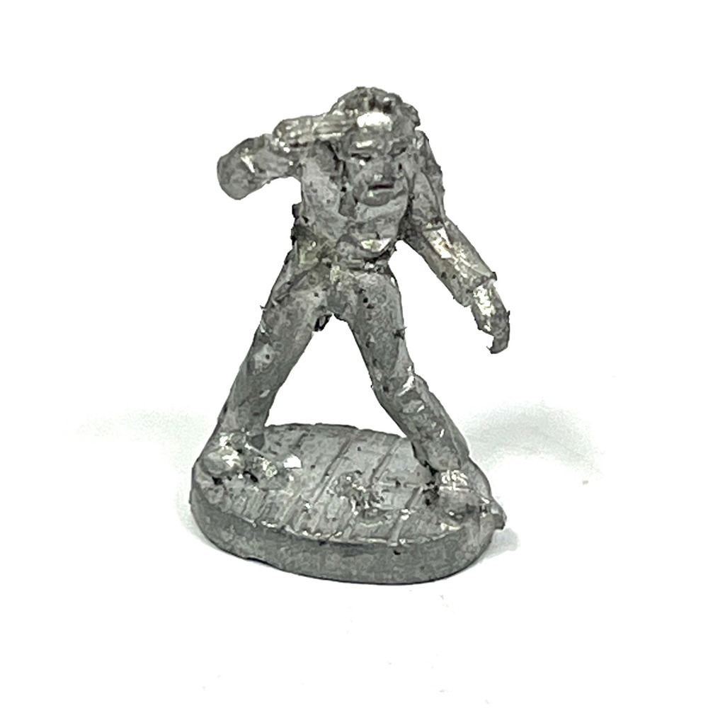 RAFM Zombie Metal Miniature Call of Cthulhu Gothic Horrors D&D Undead Plank Base